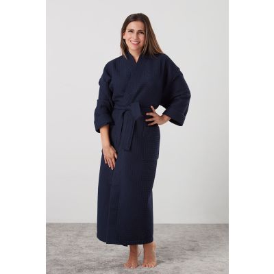 Baksana Waffle Kimono Robe