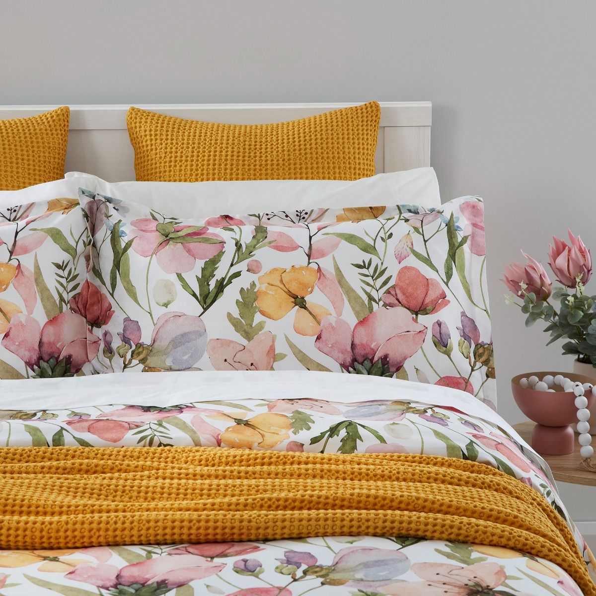 Spring Flowers Duvet Cover Set